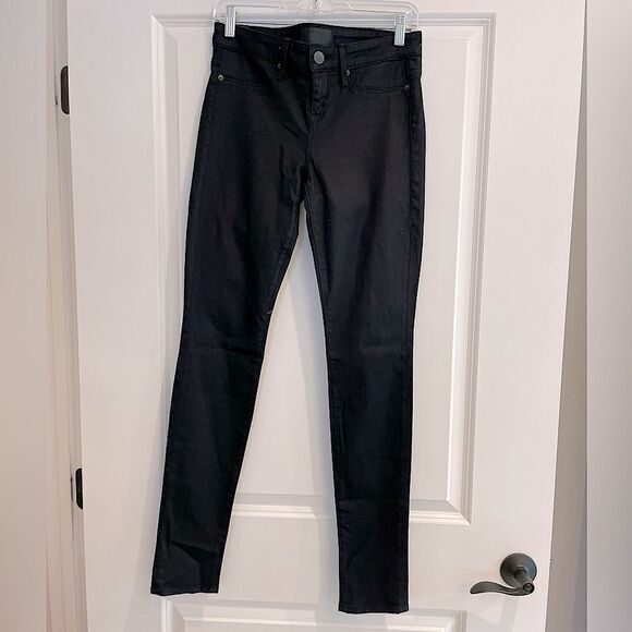 EUC Vince Legging Jeans Overdyed black Denim Sz. 26 Legging - Picture 1 of 5